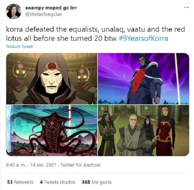 Villanos Avatar Korra