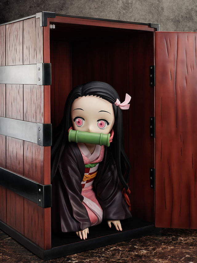 Nezuko de Kimetsu no Yaiba consigue figura gigante y cara