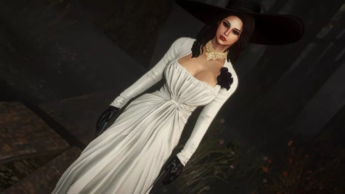 Lady Dimitrescu Fallout 4