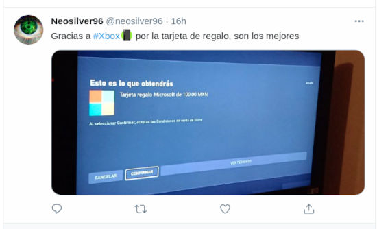 Xbox de nuevo regala dinero a jugadores en México