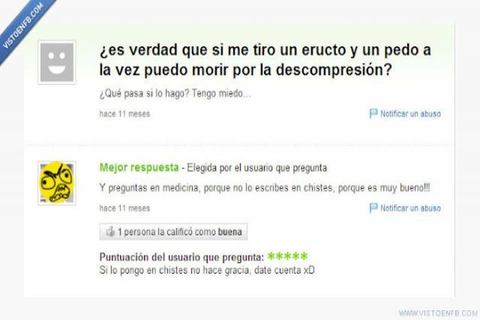 Yahoo Respuestas Eructo