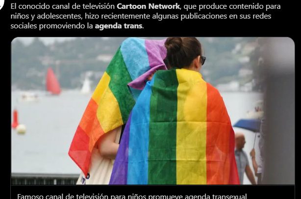 tweet sobre Cartoon Network en el día de la Visibilidad Trans #TransDayOfVisibility Trans Day of Visibility