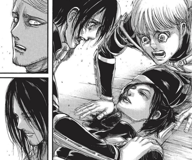 Shingeki no Kyojin final 139 manga muertes Sasha Blouse