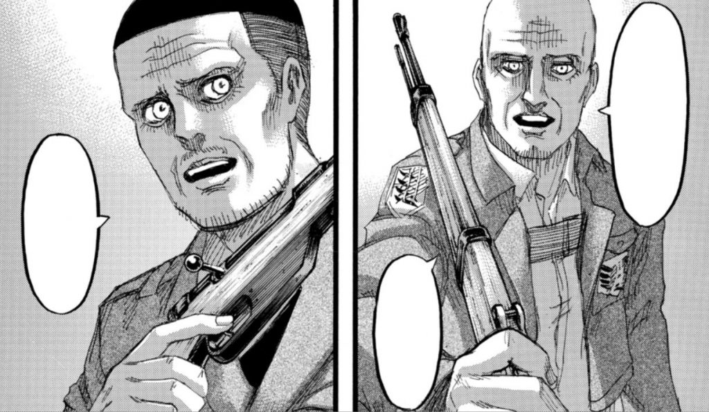 Attack on titan 139 final manga theo magath keith shadis