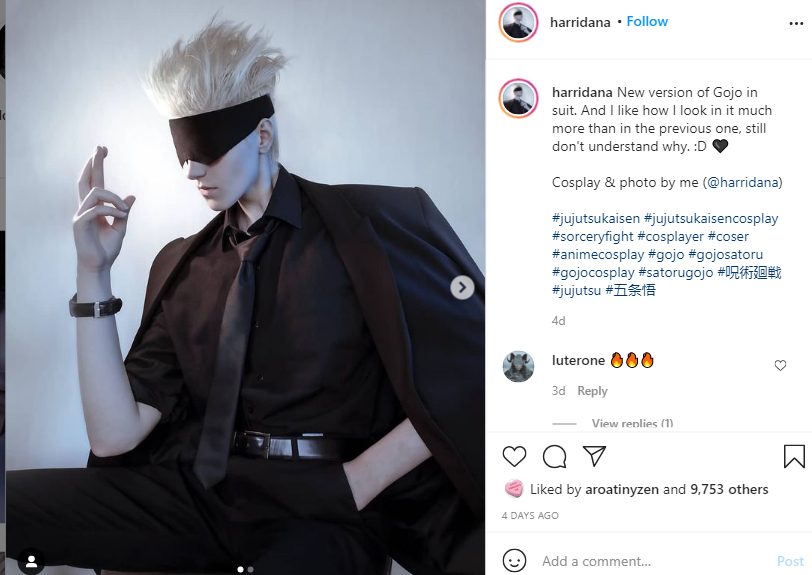 Jujutsu Kaisen cosplay Gojo Sukuna