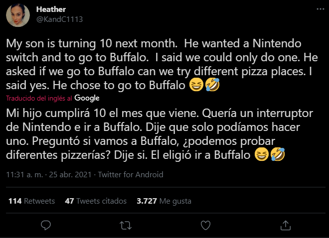 tweet pizzeria, pizza, nintendo switch, buffalo