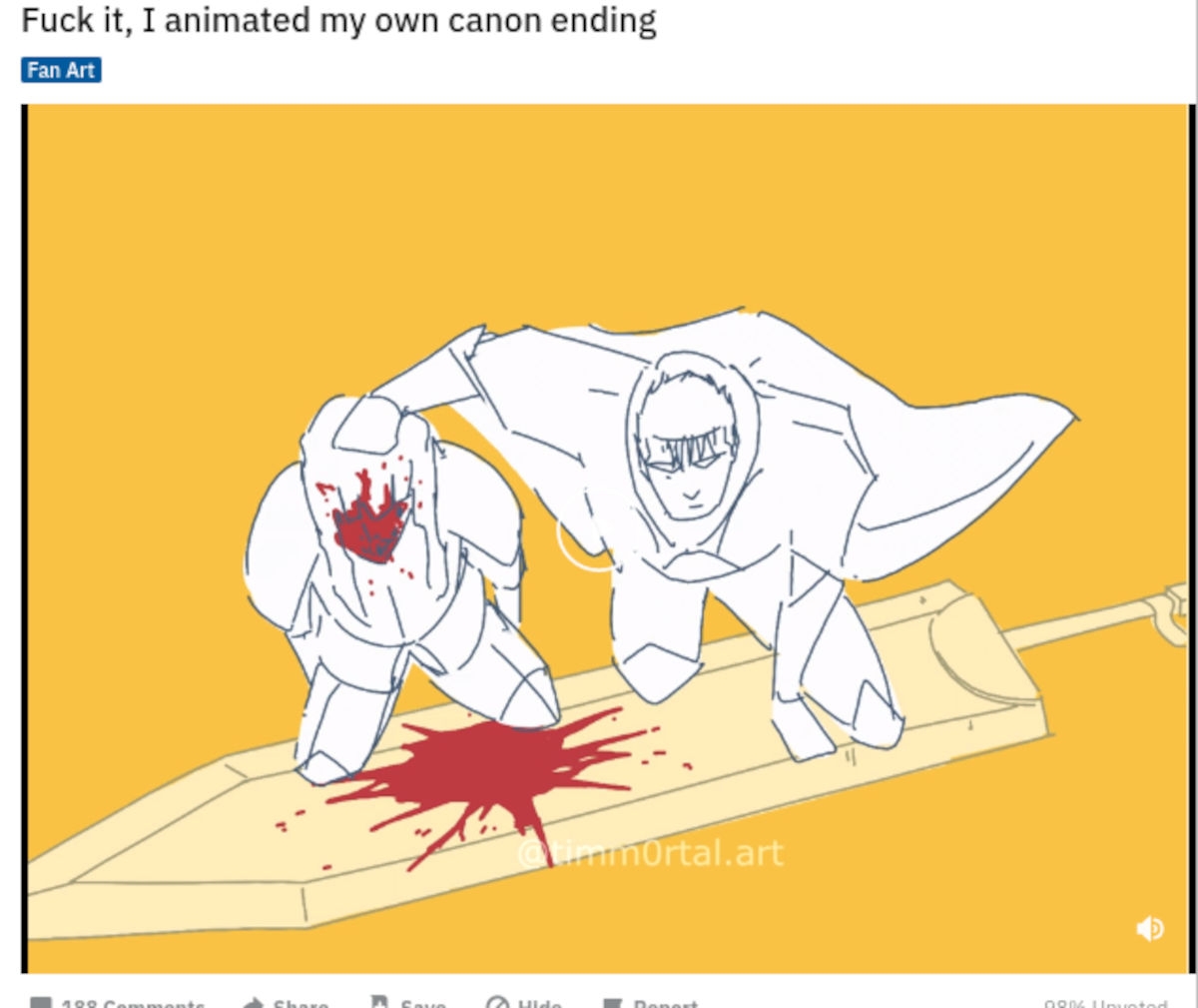 Así imaginan el final de Berserk