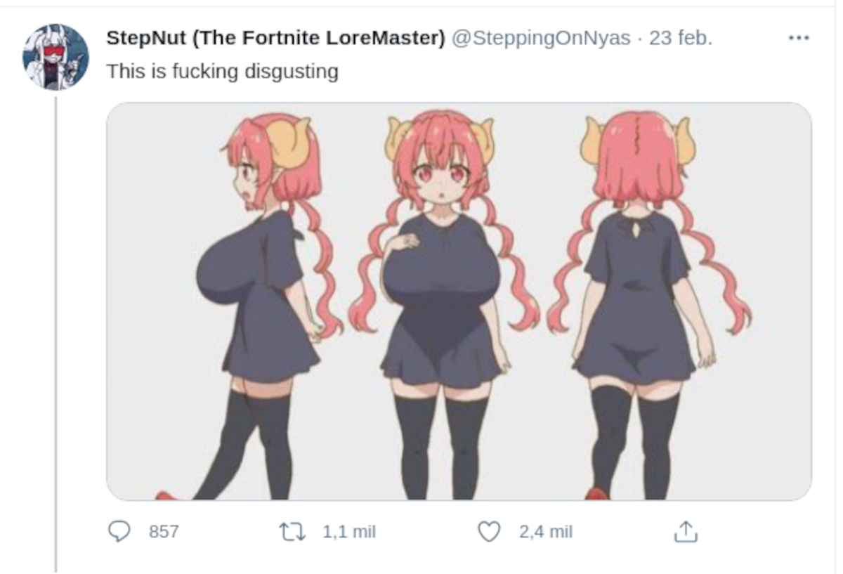 Así criticaron a Iruru de Miss Kobayashi’s Dragon Maid por su diseño