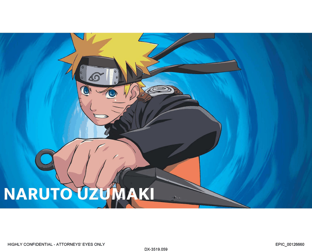 naruto, aspecto, anime