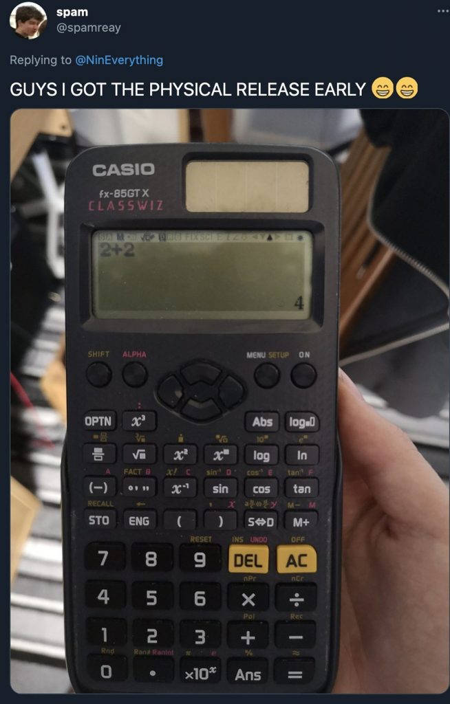 Nintendo Switch calculator calculadora TierraGamer.