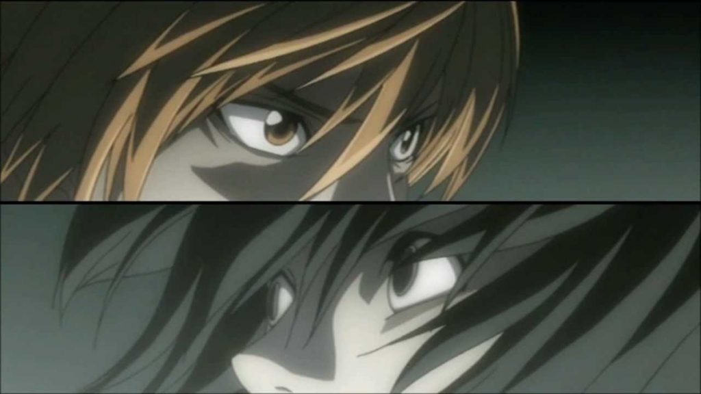 light, L, death note, hideki ryuga