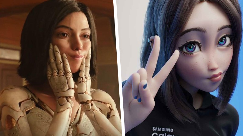 Sam Samsung S Waifu Turned Into Mighty Alita Battle Angel Pledge Times