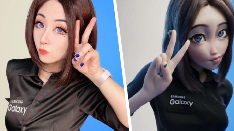 Sam The Samsung Waifu Already Has Its Cosplay Version Pledge Times